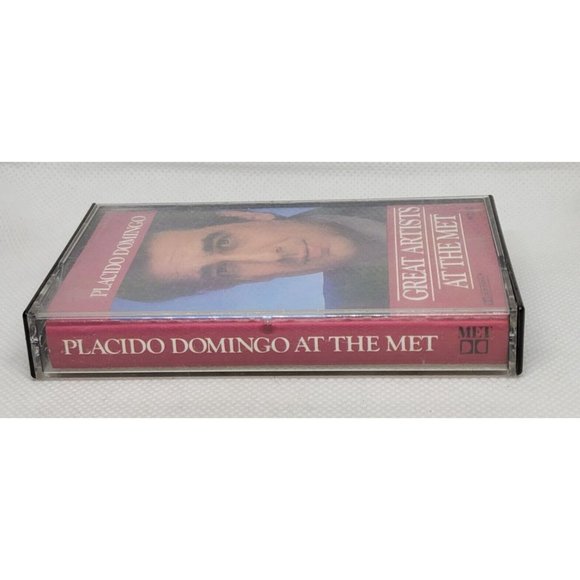 Tape Placido Domingo Great Artists At The Met 1980 Cassette Met Records Cassette - Picture 6 of 7
